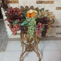 سبد میوه پایه دار برنز