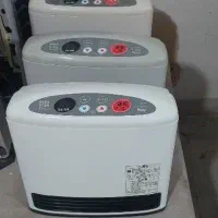 بخاری برقی گازی ژاپنی فن دار ۱۵۰۰ کمپر/چادر/کامیون