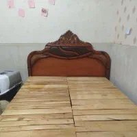 تخت چوبی دونفره|تخت و سرویس خواب|مرودشت, فرهنگ|دیوار