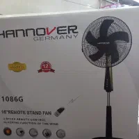 پنکه ایستاده کنترلی هانوور رنگ سفید