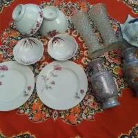 ظروف آنتیک|کلکسیون اشیاء عتیقه|کرمانشاه, |دیوار