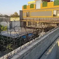 حفاظ شاخ گوزنی تراکم بالا با میلگرد ۸ و میلگرد ۱۰