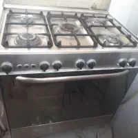 گاز پنج شعله فردار استیل ایتالیایی|اجاق گاز و لوازم برقی پخت‌وپز|لاهیجان, گلستان|دیوار