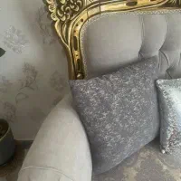 مبل ۹ نفره طوسی کاملا سالم|مبلمان خانگی و میز عسلی|تویسرکان, |دیوار