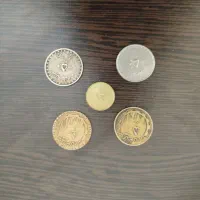 5 عدد سکه 50 ریالی کلکسیونی