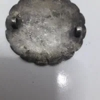 گل سینه بسیار قدیمی آنتیک نقره|کلکسیون اشیاء عتیقه|نکا, |دیوار