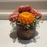 باکس شمعی گل داودی