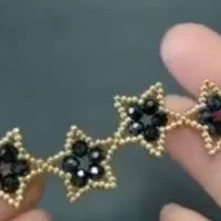 دستبند ستاره ای کریستالی وگوشواره کریستالی طرح پیچ|بدلیجات|شیراز, منطقه هوایی شهید دوران|دیوار