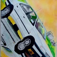 نقاشی پژو ۴۰۵