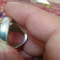 انگشتر خط کهنه قاجاری|کلکسیون اشیاء عتیقه|یزد, |دیوار