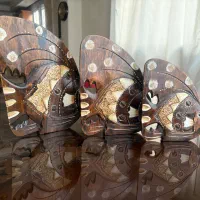 دکوراتیو سه تایی ماهی