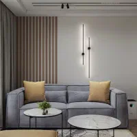 تولیدی دیوارکوب شمشیری مدرن با ابعاد دلخواه شما|لوستر و چراغ آویز|مشهد, شهرک رازی (شهرک غرب)|دیوار