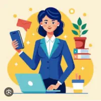 نیروی دفتری خانم