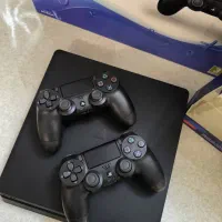 کنسول PS4 SLIM یک ترابایت دو دسته +بازی و گارانتی|کنسول، بازی ویدئویی و آنلاین|قرچک, میرزائی جنوبی|دیوار
