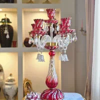 شمعدان ۵ شاخه نقاشی|صنایع دستی و سایر لوازم تزئینی|تهران, تهرانسر شمالی|دیوار