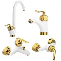 ست ۶تیکه شیرآلات|مصالح و تجهیزات ساختمان|پاکدشت, پاکدشت (مامازند)|دیوار