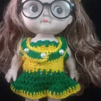 عروسک زیبا با سه تا لباس