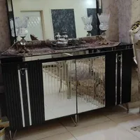 میز تلویزیون کنسول جاکفشی ام دی اف رنگ شده|بوفه، ویترین، کنسول|تهران, صفائیه (چشمه علی)|دیوار