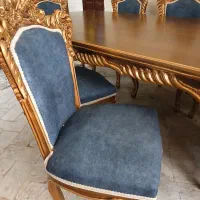 میز ناهارخوری کلاسیک ۸نفره|میز و صندلی غذاخوری|تهران, تاکسیرانی|دیوار