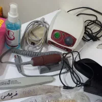 وسایل کاشت ناخن و میز در حد نو|آرایشی، بهداشتی، درمانی|اهواز, کمپلو جنوبی|دیوار