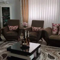 مبلمان 9 نفره و جلو مبلی و کنار مبلی