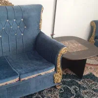 مبل۷نفره|مبلمان خانگی و میز عسلی|خرم‌آباد, |دیوار