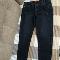 شلوار جین جذب ذغالی