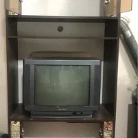 تلویزیون ۲۱ اینچ شهاب و میز تلویزیون