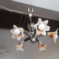 لوستر ۵ شاخه|لوستر و چراغ آویز|الوند, |دیوار