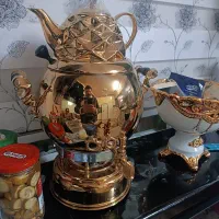 سماو و قوری ماه نگار اصل، گلد رنگ ثابت