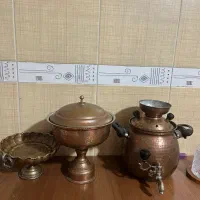 سماور رو گازی مسی