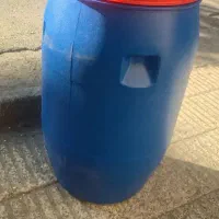 بشکه پلاستیک در حد نو