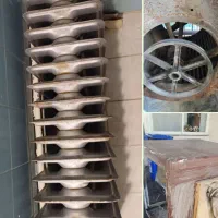 کولر آبی و رادیاتور چدنی