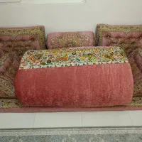 شاه نشین طرح افشانه با لحاف ۴×۴