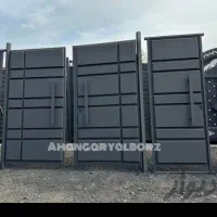 درب باغی باغ در گاراژی سوله حیاطی حیاط مدرن