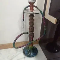 فروش قلیان چوبی تنه گردو در حد نو