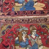 پشتی دست بافت