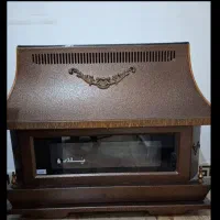 بخاری گازی پلار طرح شومینه