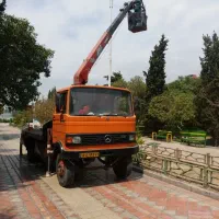 خاور 84 کفی جرثقیل دار