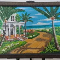تابلو ویلا ساحلی