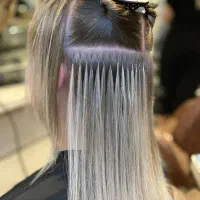 اکستنشن با موی طبیعی