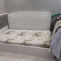 تشک طبی فنری یک نفره تمیز و بدون لکه