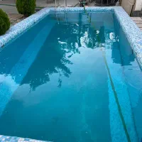 جارو استخر اسید شوی نظافت  صفر تا صد استخر