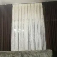 تعدادی پرده سالن پذیرایی|پرده، رانر، رومیزی|شیراز, نصر|دیوار