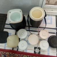 حراج ۲عدد ظرف غذا قدیمی عتیقه سالم و تکمیل و تمیز|حراج|اصفهان, شیخ اشراق|دیوار