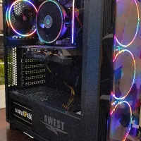 کیس گیمینگ x با گرافیک rtx