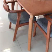 صندلی شرکتی تمام چوب