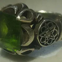 انگشتریاقوت کبودبرمه یاقوت سرخ  زبرجداصل پاکستان|جواهرات|باقرشهر, |دیوار