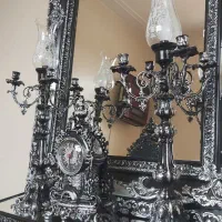 اینه کنسول چوبی