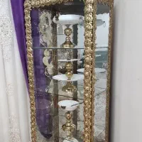 بوفه ومیز تلوزیون برنز گل رز